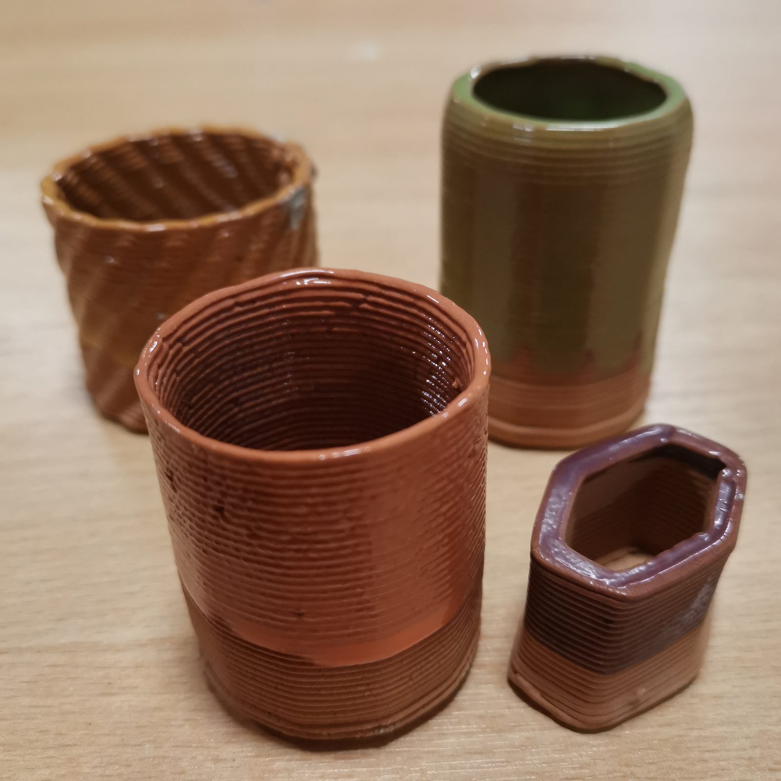 Glaze a 3D Printed Ceramic Vase